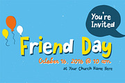 Friend Day Invite - Kids, an Invitation Template by Team Alabaster (Thumbnail 2 of 3)