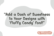 FluffyCandy Font, a Handwritten Font by RADesigns21 (Thumbnail 3 of 6)
