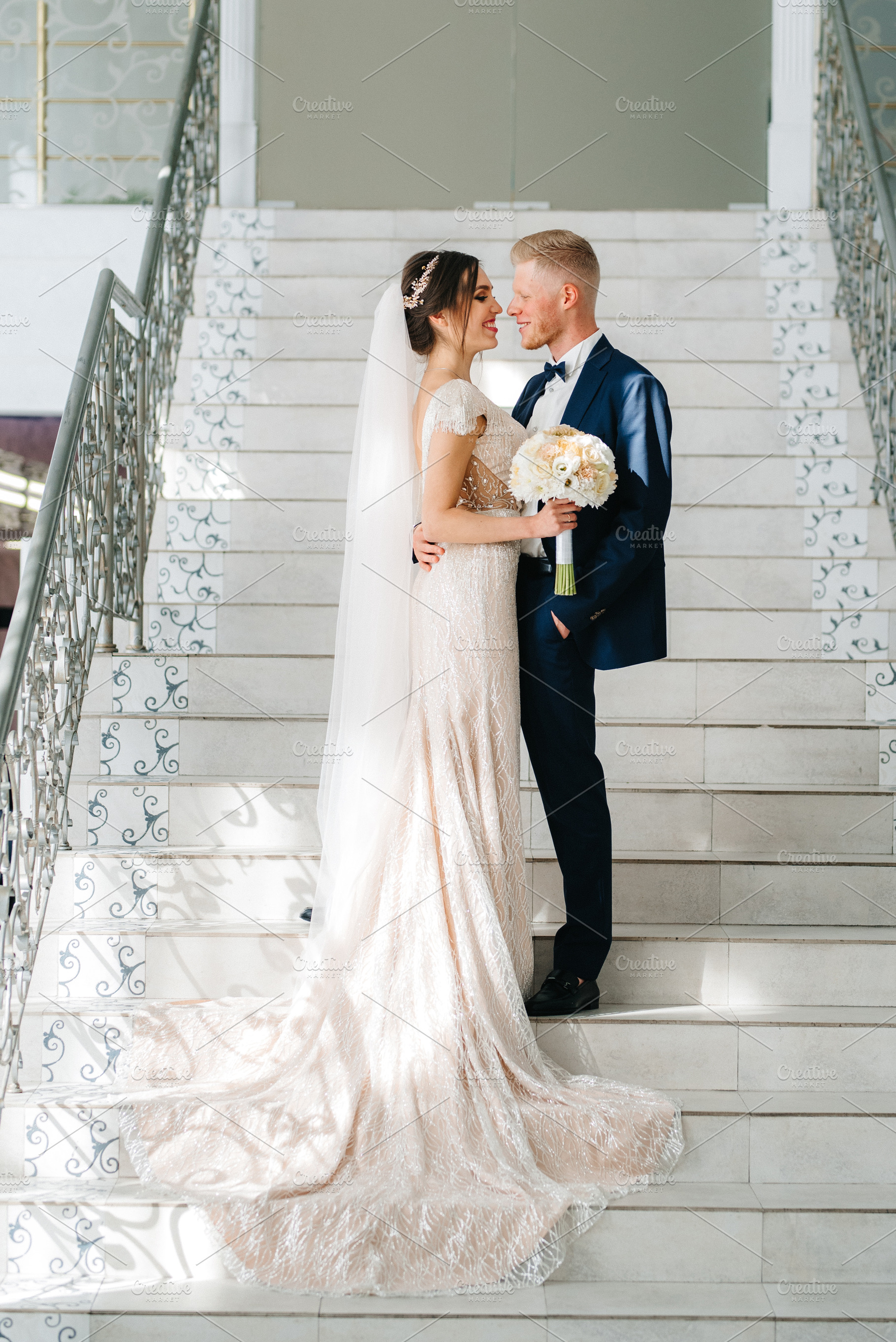 first meeting of the bride and groom, a Person Photo by Weddings, People, Travel