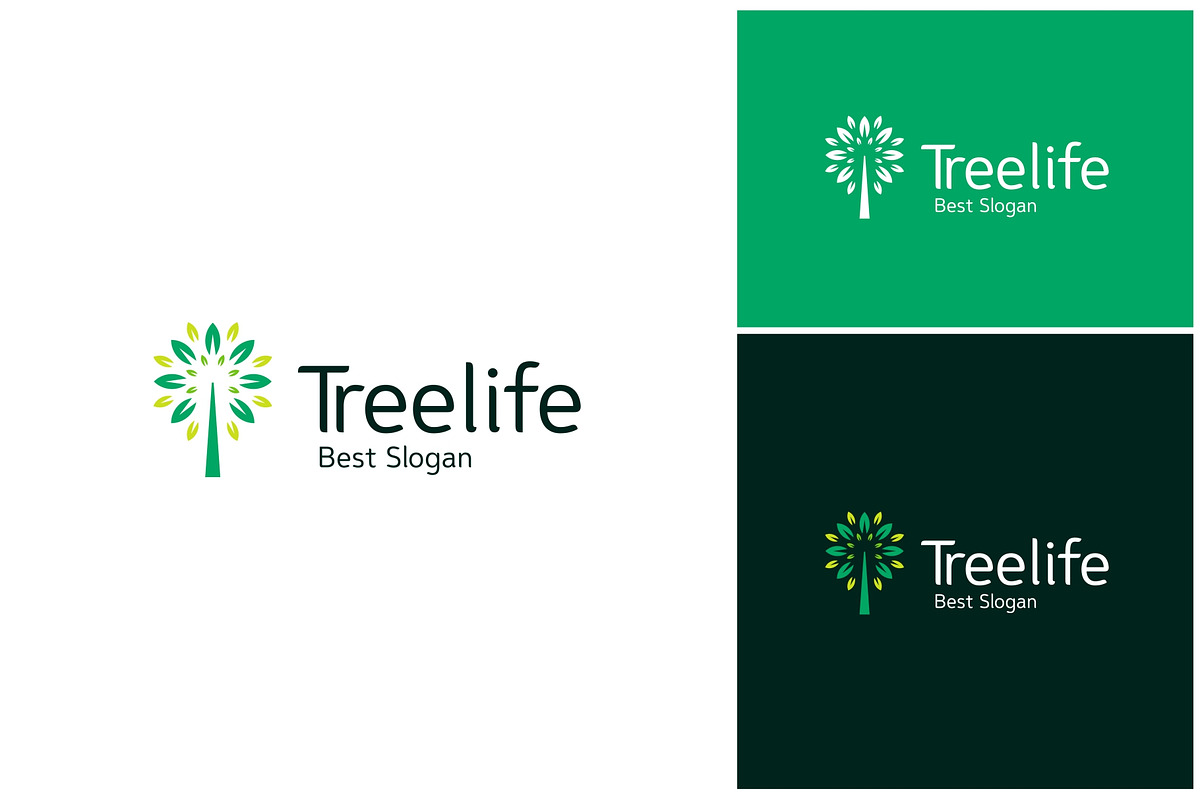 Tree Spring Leaf Simple Logo, a Branding & Logo Template by ika trisiana