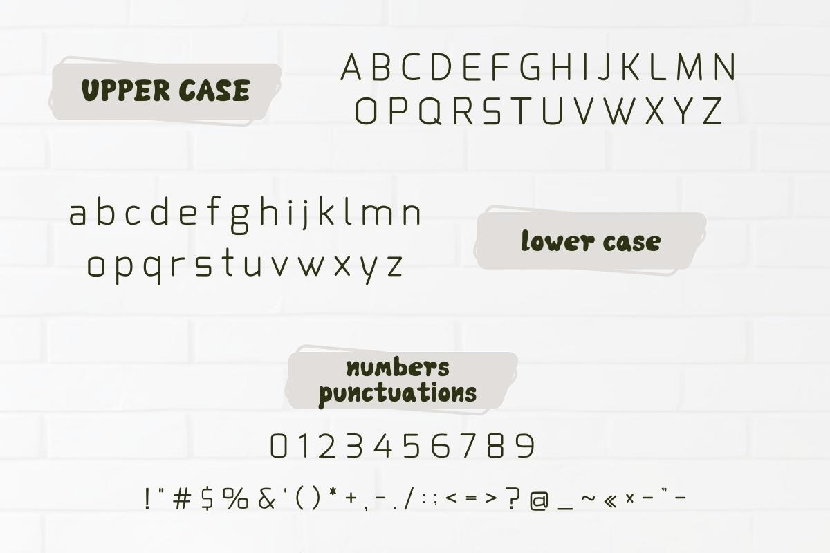 Orange Juice - Sans Serif Font, a Sans Serif Font by ChiraaDesign (Photo 9 of 9)