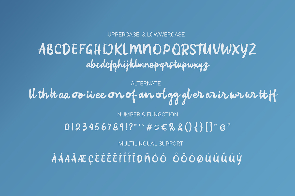 Havin Star - Handwriting Script Font, a Handwritten Font by RHD Creative Studio (Photo 8 of 8)