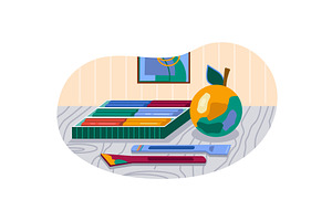 Clay plasticine for creativity on, an Illustration by vectorpointstudio