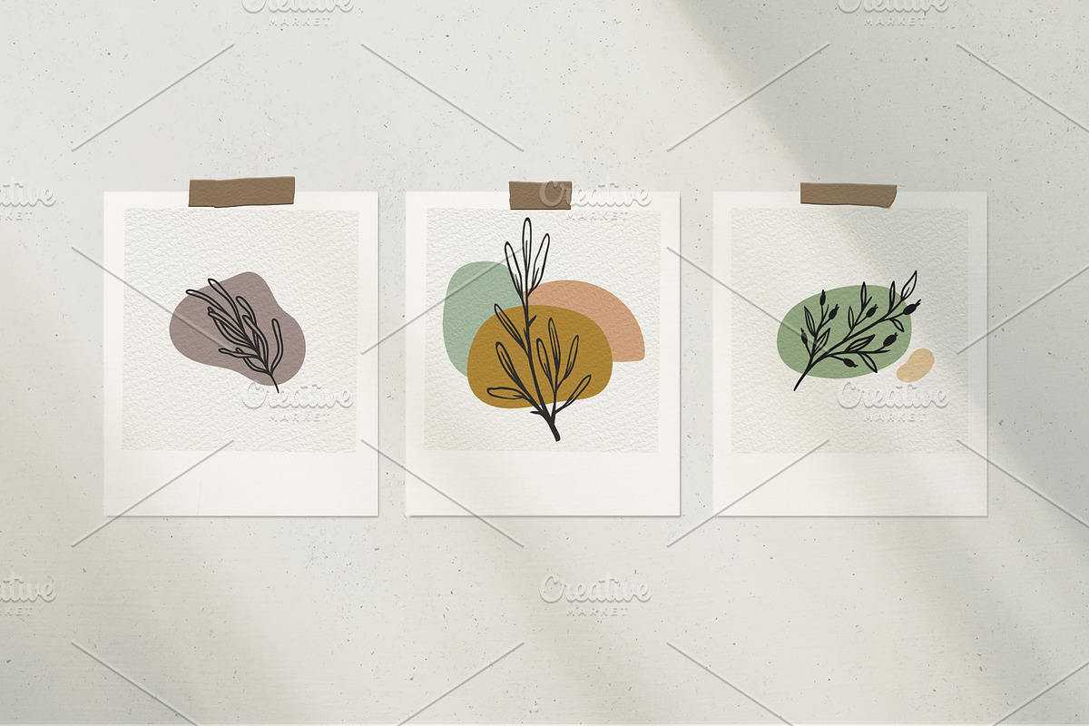 Rustic floral doodles and logos, an Animal Illustration by harmonia_green_art (Photo 10 of 12)