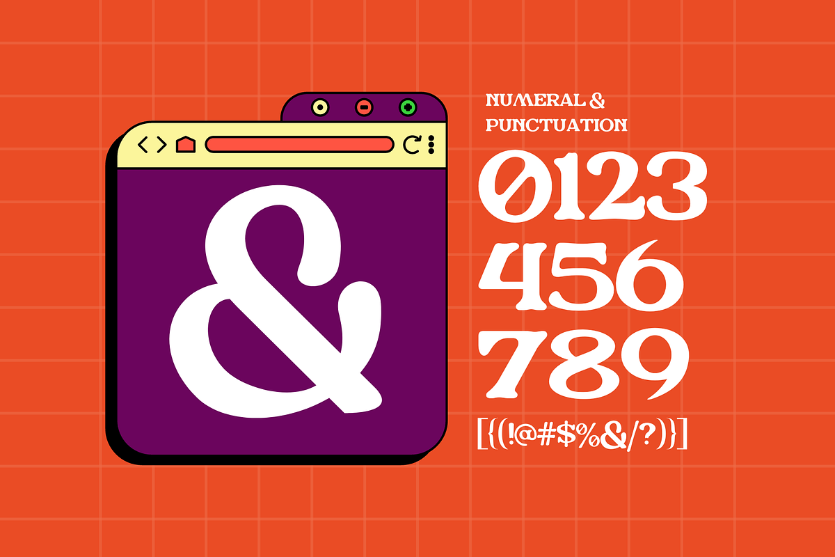 Retro Nakjoy - Branding Logo Font, a Serif Font by Nirmana Visual (Photo 5 of 13)