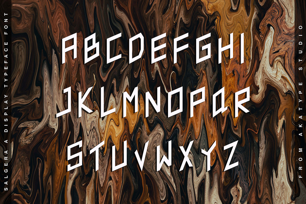 Salgera, a Font by Akatype Studio (Photo 7 of 8)
