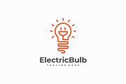 Electric Bulb Logo, a Branding & Logo Template by yopie (Thumbnail 1 of 3)