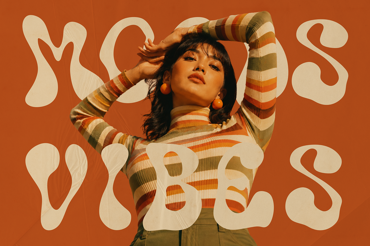 Mignova - Psychedelic Display Font, a Handwritten Font by figuree studio (Photo 5 of 8)