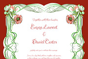 Art Nouveau elements, frames Png, a Decorative Illustration by Anada Arty (Thumbnail 7 of 13)