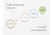100 Yoga Story Highlight Covers, a Social Media Template by PatternLab. (Thumbnail 7 of 9)