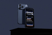 iPhone 17 Pro Mockup, an iPhone Mockup by Rielismee (Thumbnail 5 of 5)