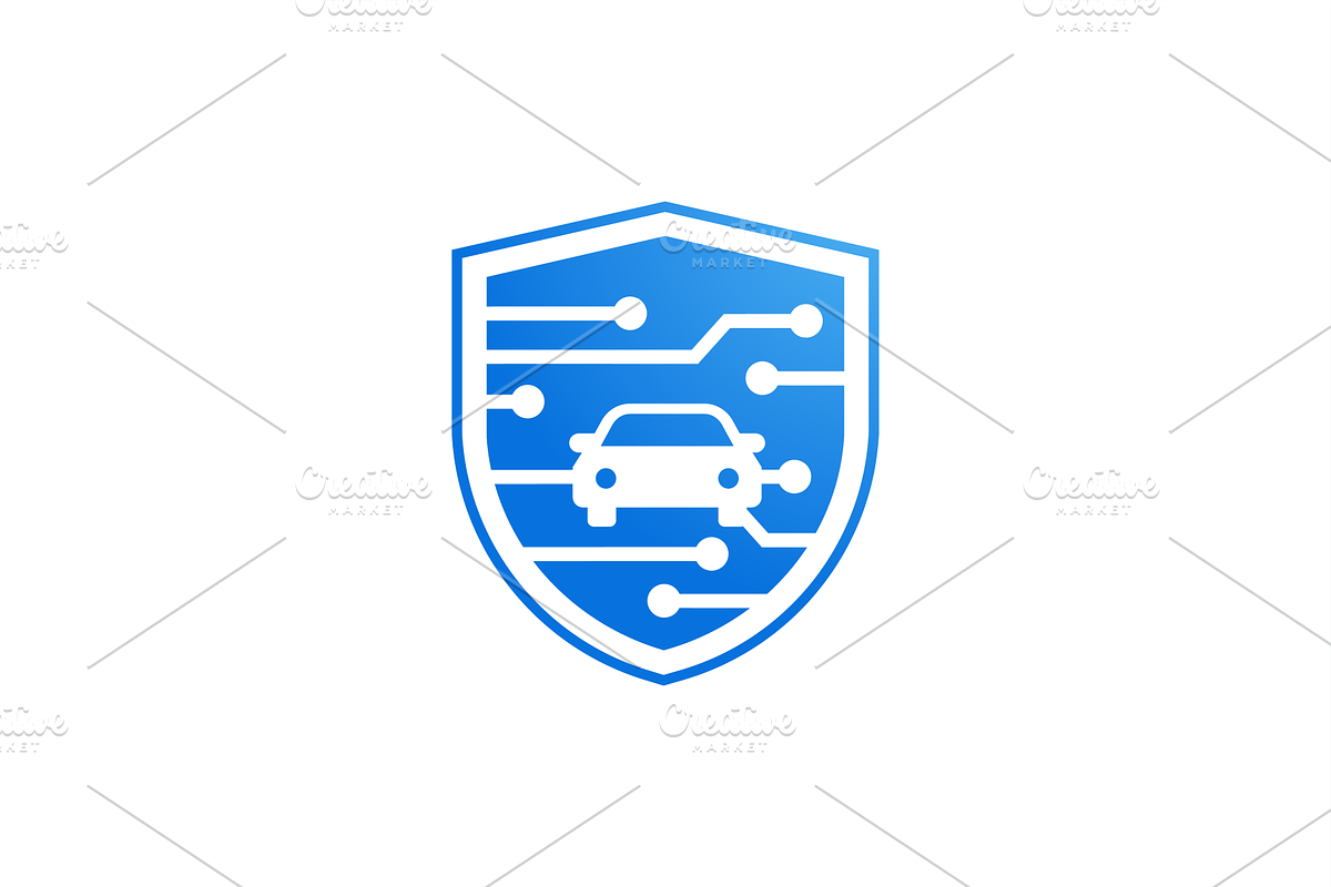Car Shield Logo | Auto Security Design