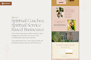 New Earth Coaching ShowIt Template, a Landing Page Template by Divinely Guided Studio (Thumbnail 9 of 11)