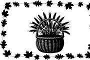 Thanksgiving Harvest Silhouette, an Illustration by Creativeshirt (Thumbnail 33 of 51)