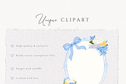 Whimsical cottagecore frames., an Object Graphic by Invite to Clipart (Thumbnail 9 of 9)