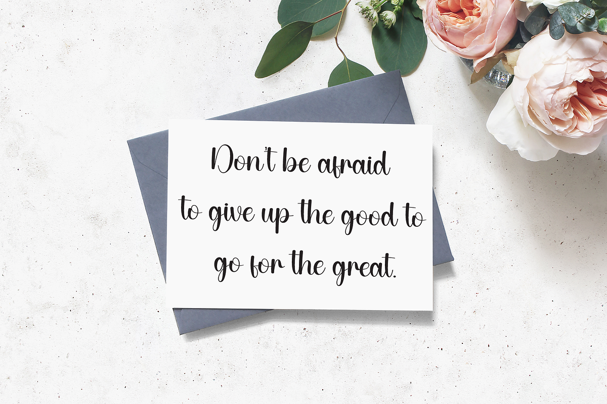 Younglist | Script Font, a Handwritten Font by Scratchones (Photo 3 of 8)