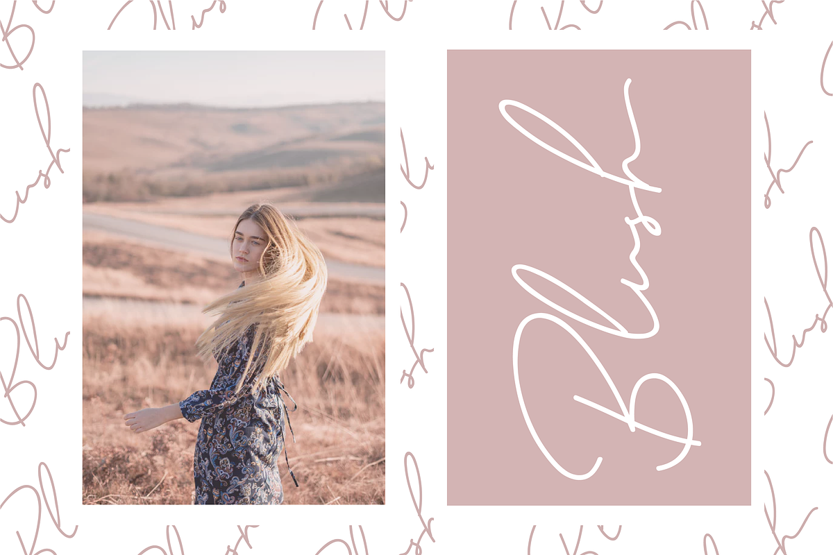 Ralline - Modern Script Font preview 4