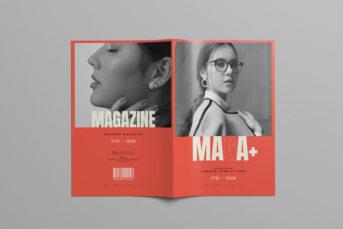 Fashion Magazine Template, a Brochure Template by HiveArts (Photo 13 of 13)