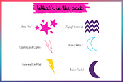 BuJo Brush Stamps for Procreate, a Brush Add-On by Nicole Dawn Design (Thumbnail 4 of 5)
