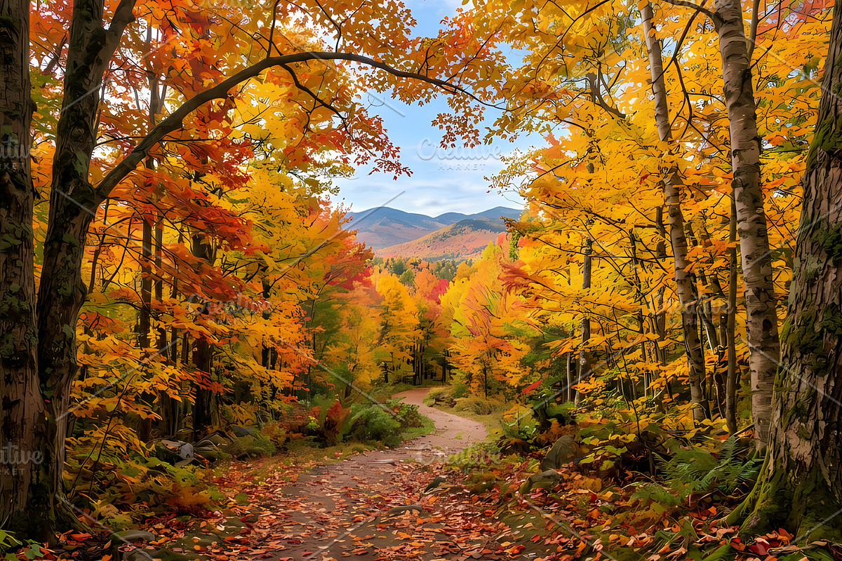 Peaceful Autumn Nature Wallpaper, a Wallpaper Photo by nandinigraphics (Photo 2 of 3)