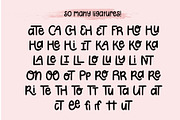 Cute Lipstick Playful Font, a Script Font by Kellie Jayne Studio (Thumbnail 3 of 8)