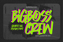 Bigboss Crew – Graffiti Tag Display
