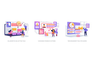 AI and Digital Tools for Effective, a Technology Illustration by Visual Generation