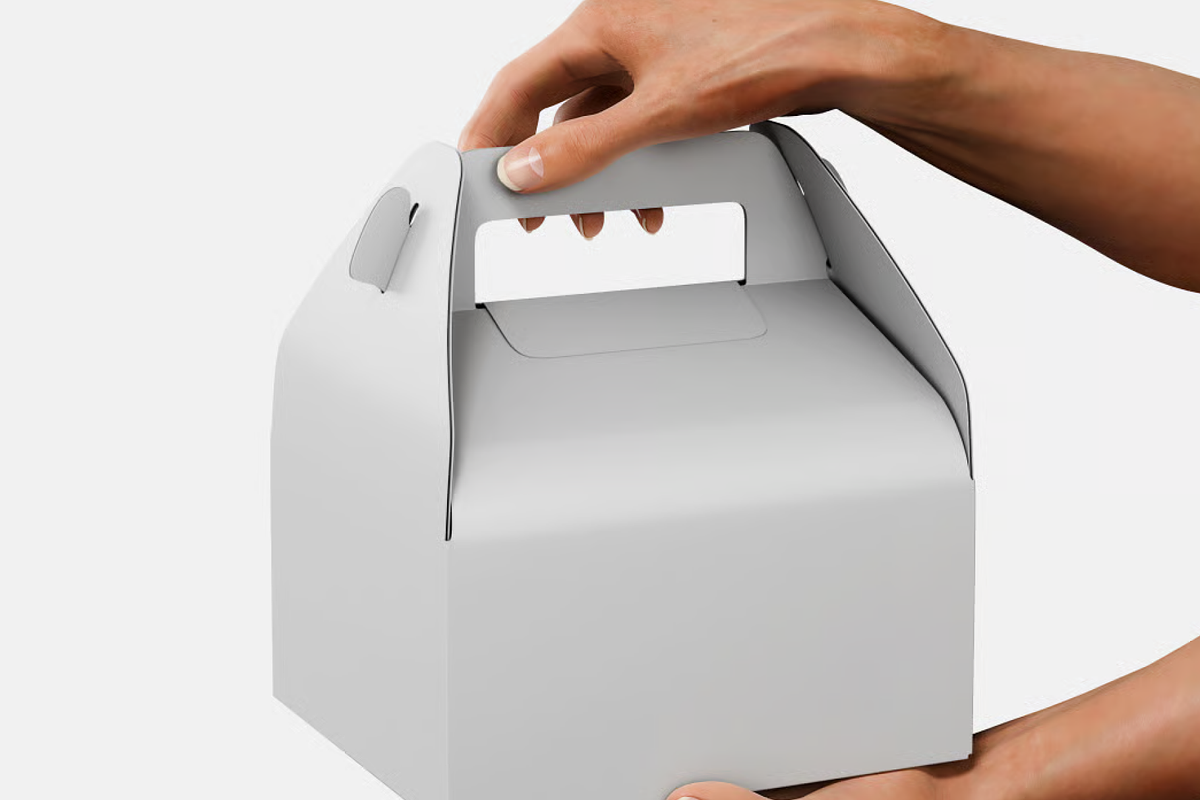Chinese Takeaway Box Mockup, a Packaging Mockup by graphicsauce (Photo 4 of 4)