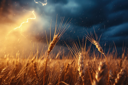 A vast expanse of golden wheat stret, a Photo by Iftikhar Alam