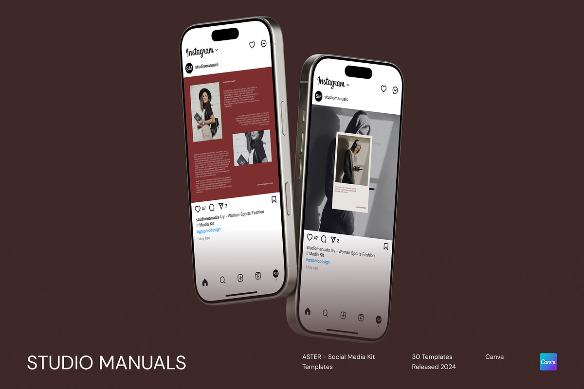 ASTER – Social Media Kit, a Social Media Template by Studio Manuals (Photo 2 of 8)