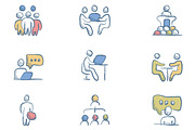 Business Peoples Hand Drawn, an Icon by Color Cubes (Thumbnail 3 of 5)