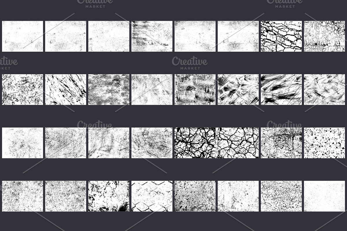 130 Black Grunge Textures, a Texture Graphic by Artemisia_Art (Photo 4 of 10)