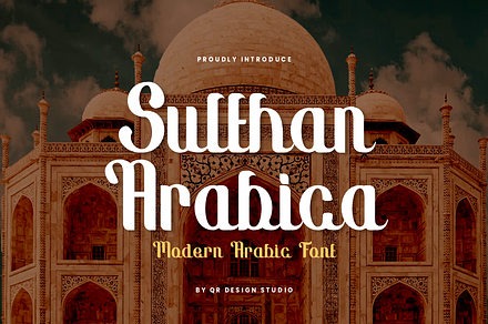 Sulthan Arabica - Arabic Font, a Handwritten Font by QR Design Studio