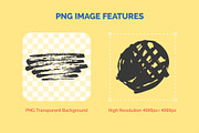 Scribbles Set Doodle Style, an Object Graphic by 35lab (Thumbnail 4 of 6)