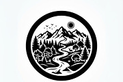 60 Eco Globe Landscape Silhouette, a Technology Illustration by Amazin_art (Thumbnail 13 of 44)