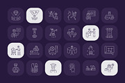 VR Icon Art Set, an Outline Icon by Prosymbols (Thumbnail 5 of 7)