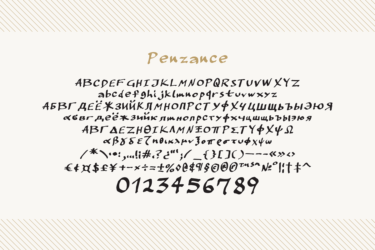 Penzance, a Handwritten Font by TEKNIKE (Photo 2 of 5)