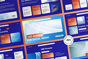 Modern UGC Agency Pitch Deck, a Presentation Template by FIBRINOSÄ (Thumbnail 1 of 7)