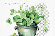 St Patricks day watercolor clipart, an Object Graphic by MyLittleMeow (Thumbnail 5 of 7)