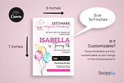 Birthday Invitation For Kids, an Invitation Template by Snapybiz (Thumbnail 6 of 10)