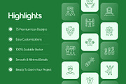 Success Icon Art Set, an Outline Icon by Prosymbols (Thumbnail 2 of 7)