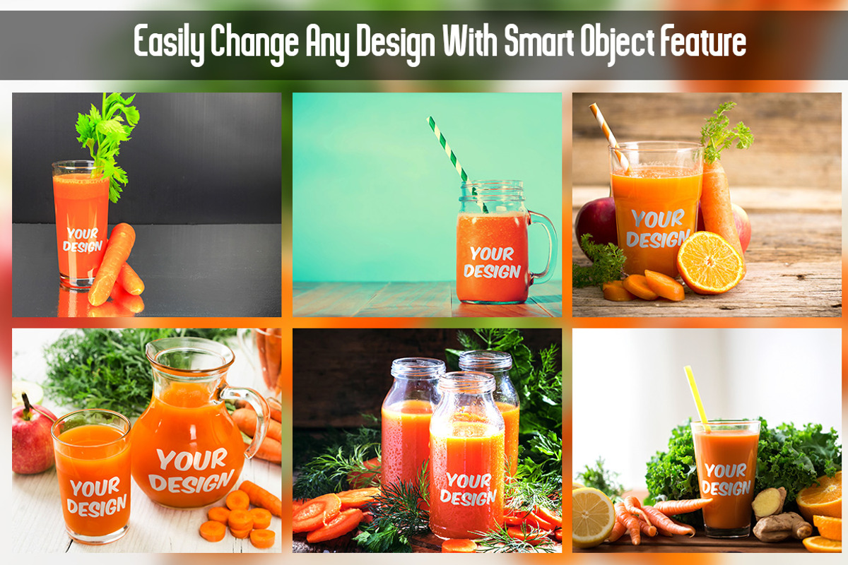 Glass Juice Mock Up, a Product Mockup by Pixel Place (Photo 4 of 6)