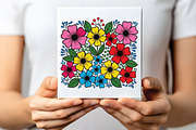 Wildflower Summer Floral PNG, an Illustration by CraftArtStudio (Thumbnail 3 of 4)