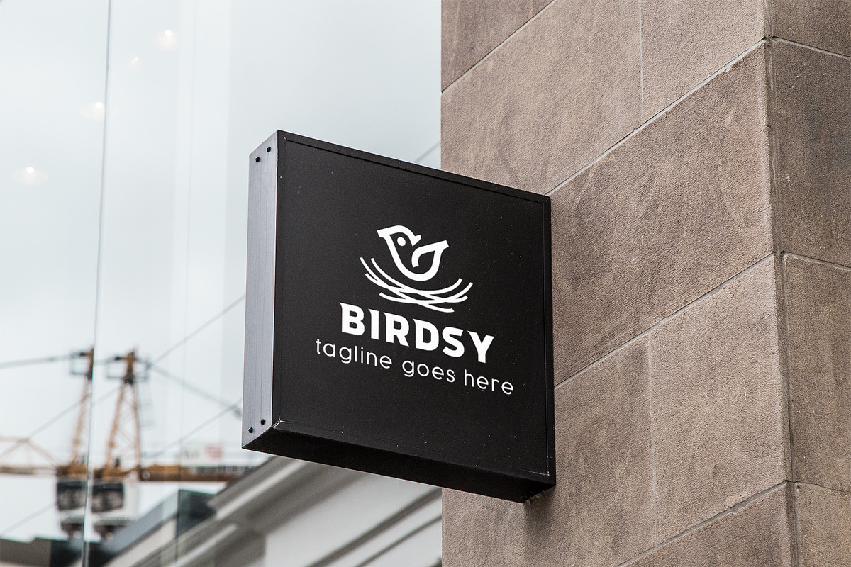 Bird Nest Nature Vector Logo, a Branding & Logo Template by GladicMonster (Photo 9 of 14)