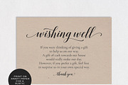 Wishing Well Card Template SHR448, an Invitation Template by Shafura_Wedding (Thumbnail 2 of 5)