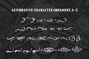 Loyalty Chicano a Script Tattoo Font, a Script Font by Blankids Studio (Thumbnail 6 of 7)