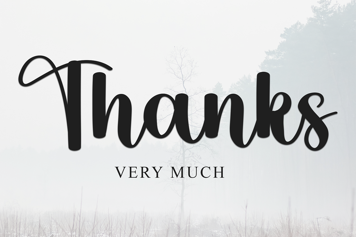 Anything, a Handwritten Font by InermediaSTUDIO (Photo 8 of 8)