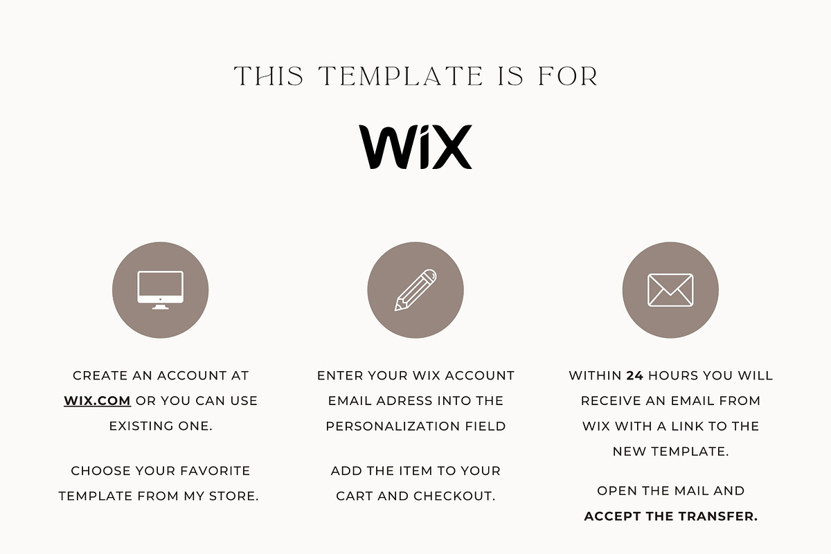 Wix Website Template - Photography, a Wix Template by Nes Design Co (Photo 12 of 19)