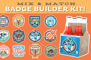 Magnificent Mix & Match Badge Kit