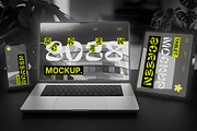 Devices Kit Mockup, a Wearable Device Mockup by herutage (Thumbnail 2 of 4)